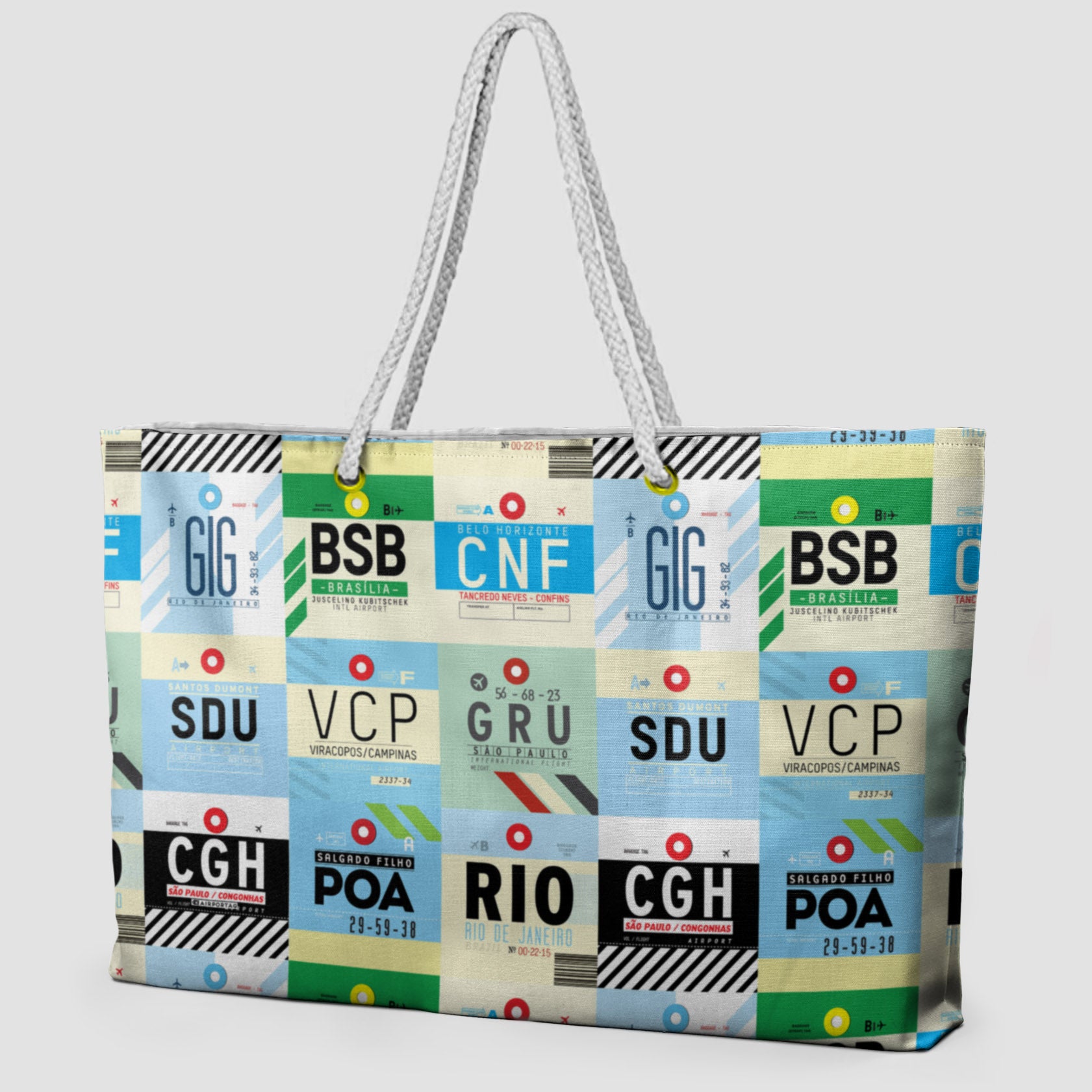 Brazilian Airports - Weekender Bag - Airportag