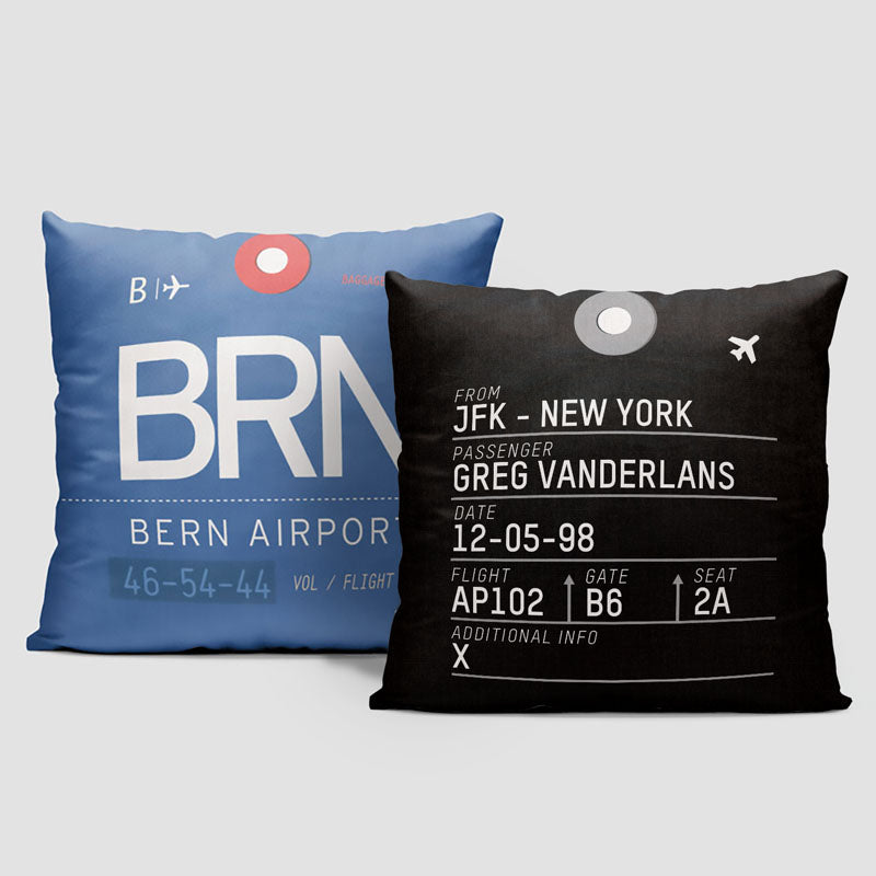 BRN - Throw Pillow