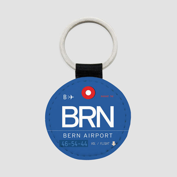 BRN - Round Keychain