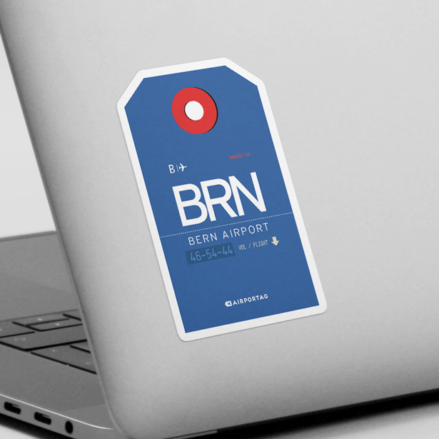 BRN - Sticker - Airportag