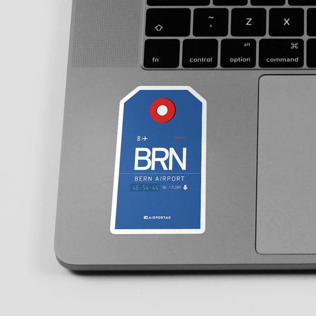 BRN - Sticker - Airportag