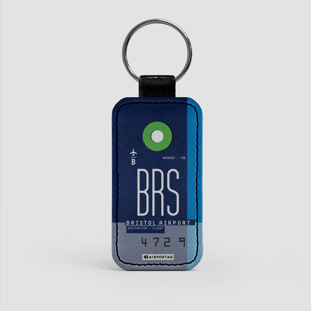 BRS - Leather Keychain - Airportag