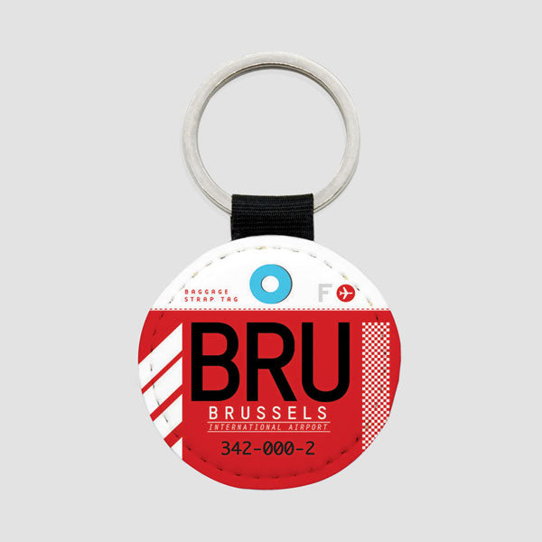 BRU - Round Keychain