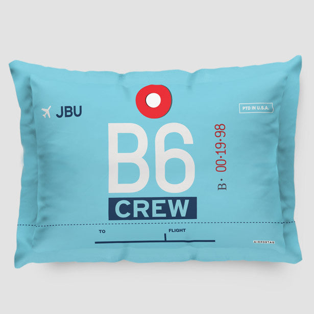 B6 - Pillow Sham - Airportag