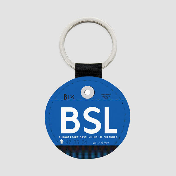 BSL - Porte-clés rond