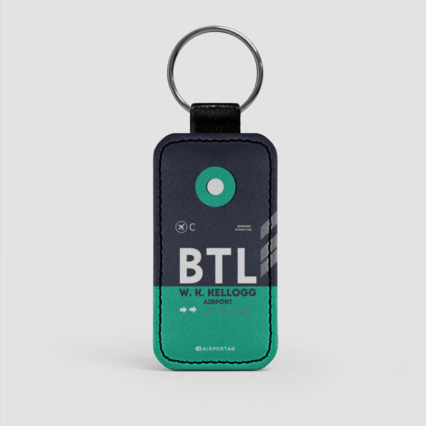 BTL - Leather Keychain - Airportag