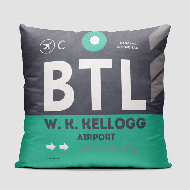 BTL - Throw Pillow - Airportag