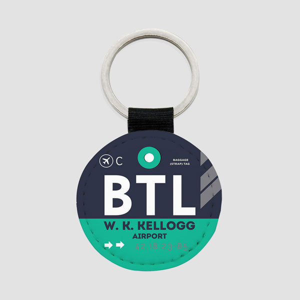 BTL - Round Keychain