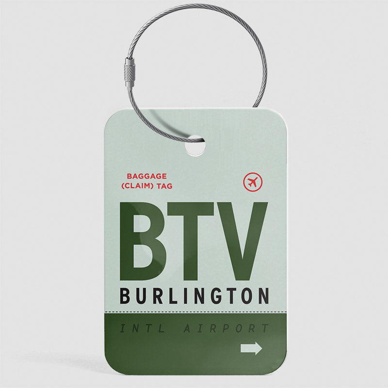 BTV - Étiquette de bagage