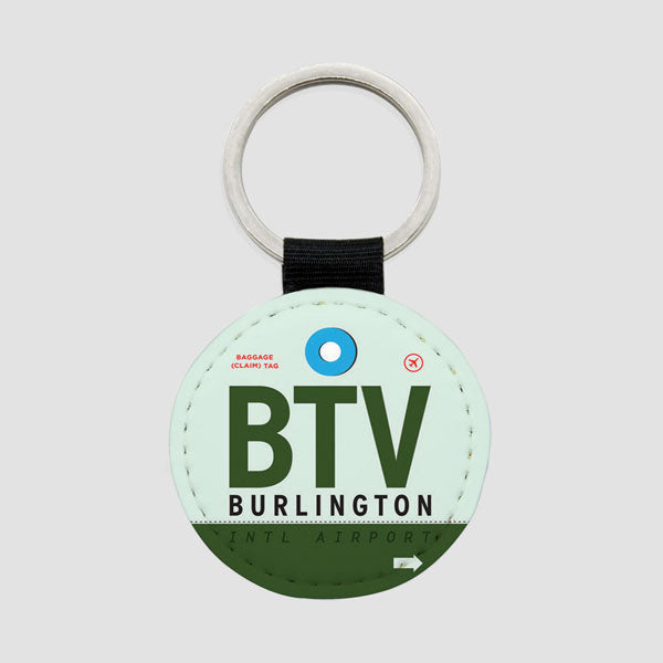 BTV - Round Keychain