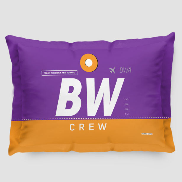 BW - Pillow Sham - Airportag
