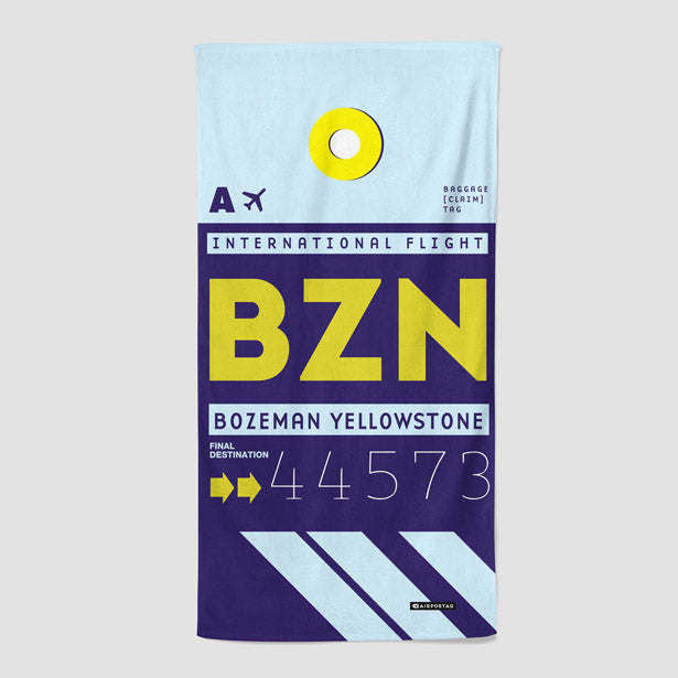 BZN - Beach Towel - Airportag