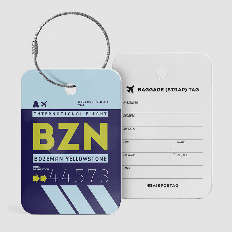 BZN - 荷物タグ