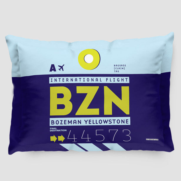 BZN - Pillow Sham - Airportag