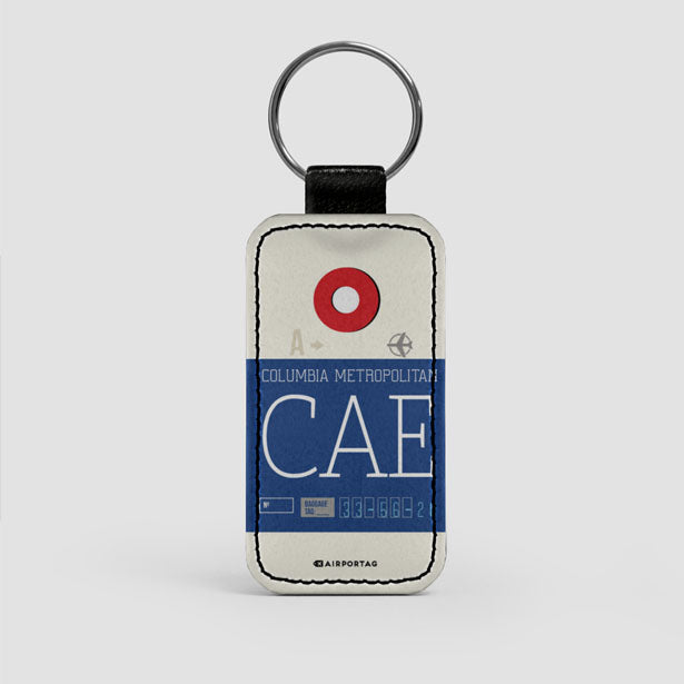 CAE - Leather Keychain - Airportag
