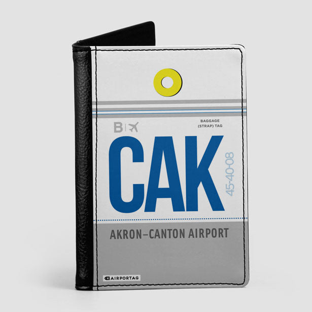 CAK - Passport Cover - Airportag