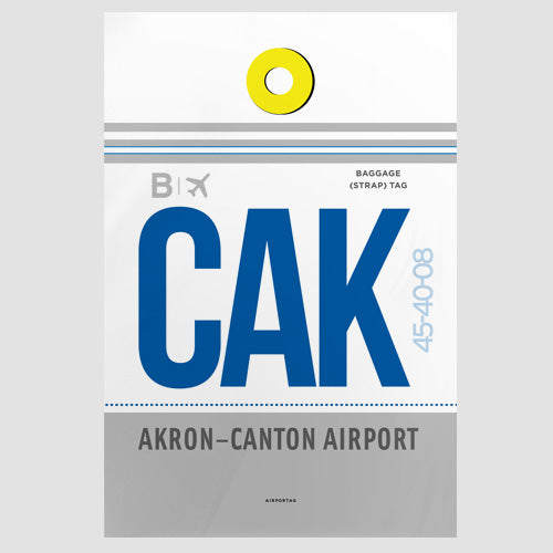 CAK - Poster - Airportag