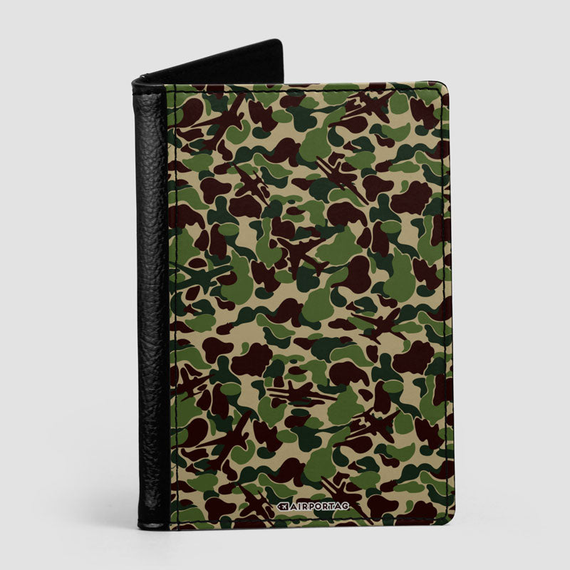 Camouflage Plane - Passport Cover