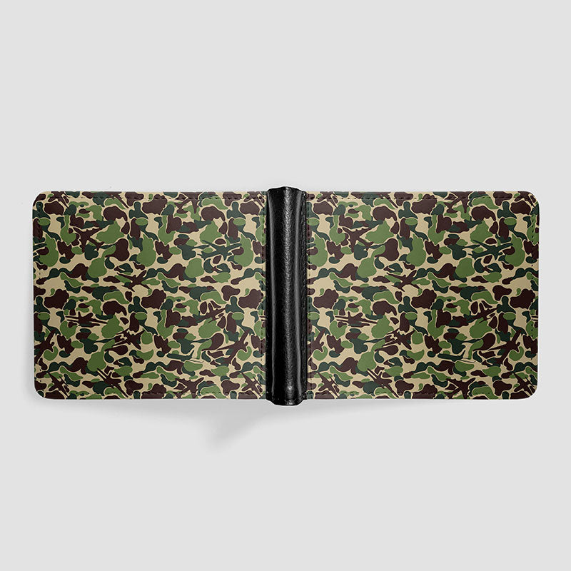 Camouflage Plane - Men's Wallet