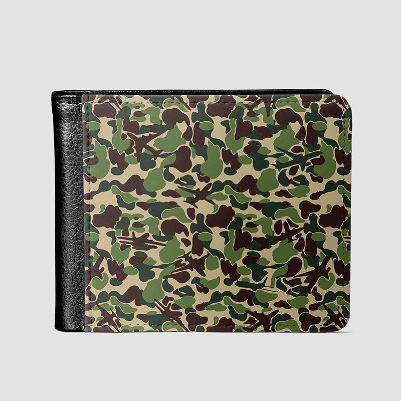 Camouflage Plane - Men's Wallet