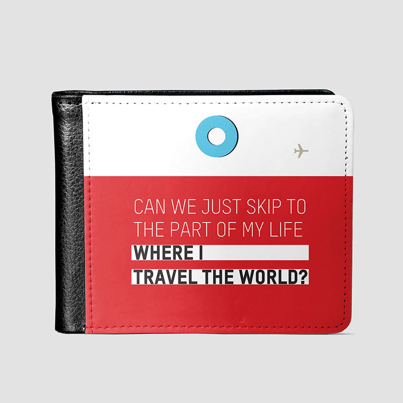 Can We Just - Men's Wallet