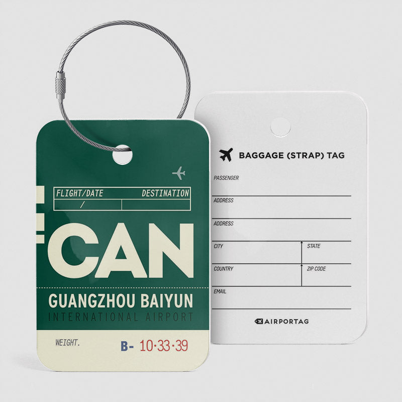 CAN - Luggage Tag