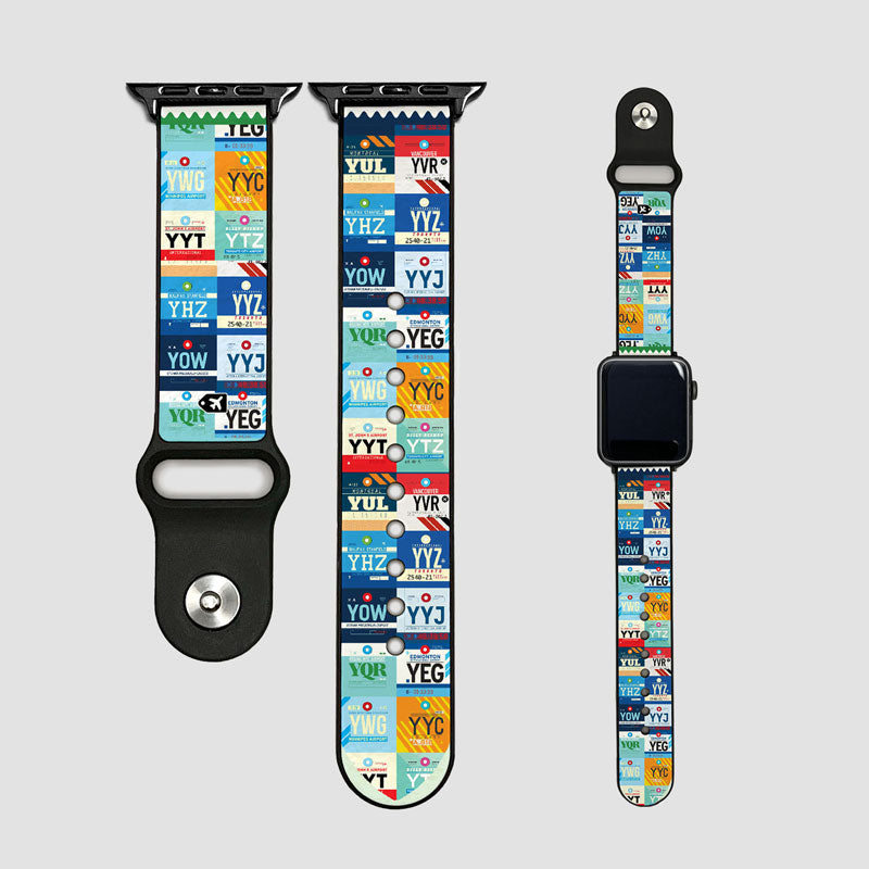 Canada Airports - Apple Watch Band