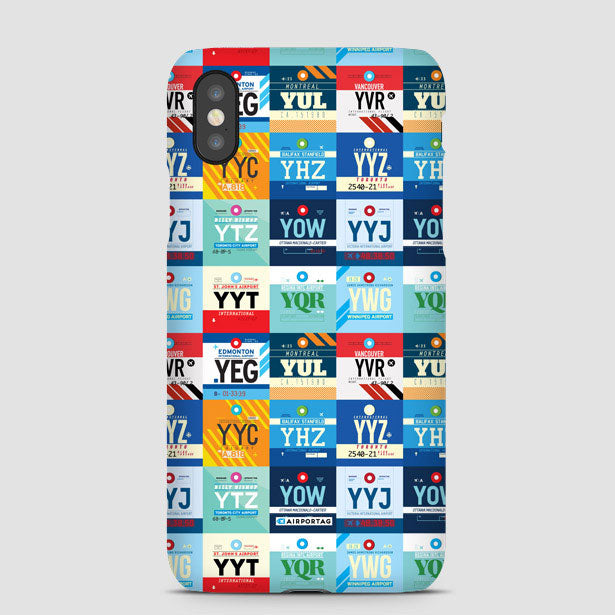 Canadian Airports - Phone Case - Airportag