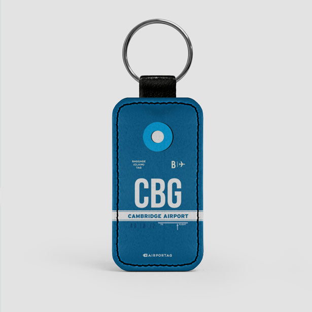 CBG - Leather Keychain - Airportag