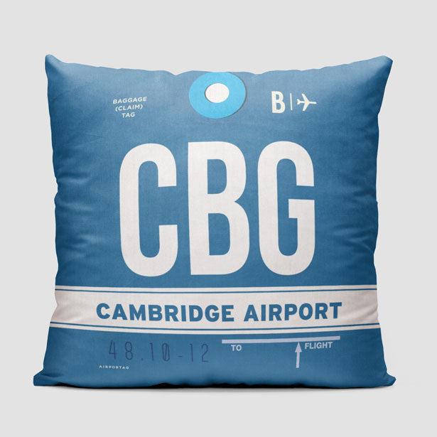 CBG - Throw Pillow - Airportag