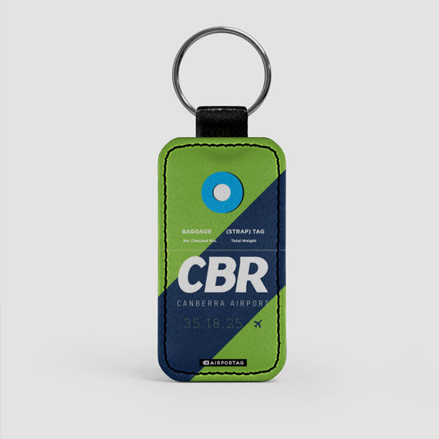 CBR - Leather Keychain - Airportag