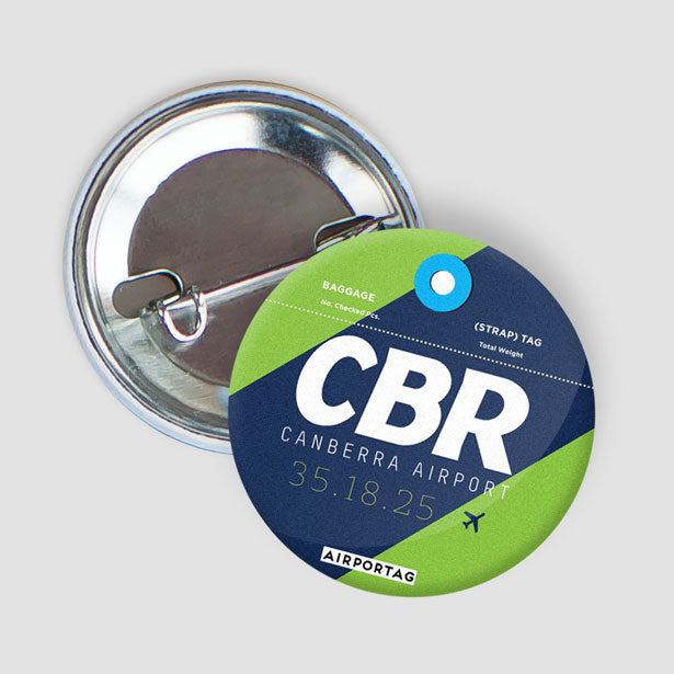 Pinback Button - Canberra Airport - Australian Capital Territory ...
