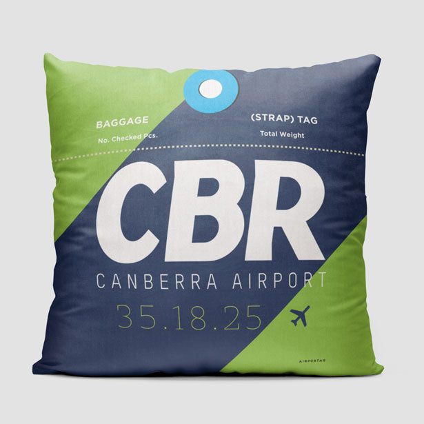 CBR - Throw Pillow - Airportag