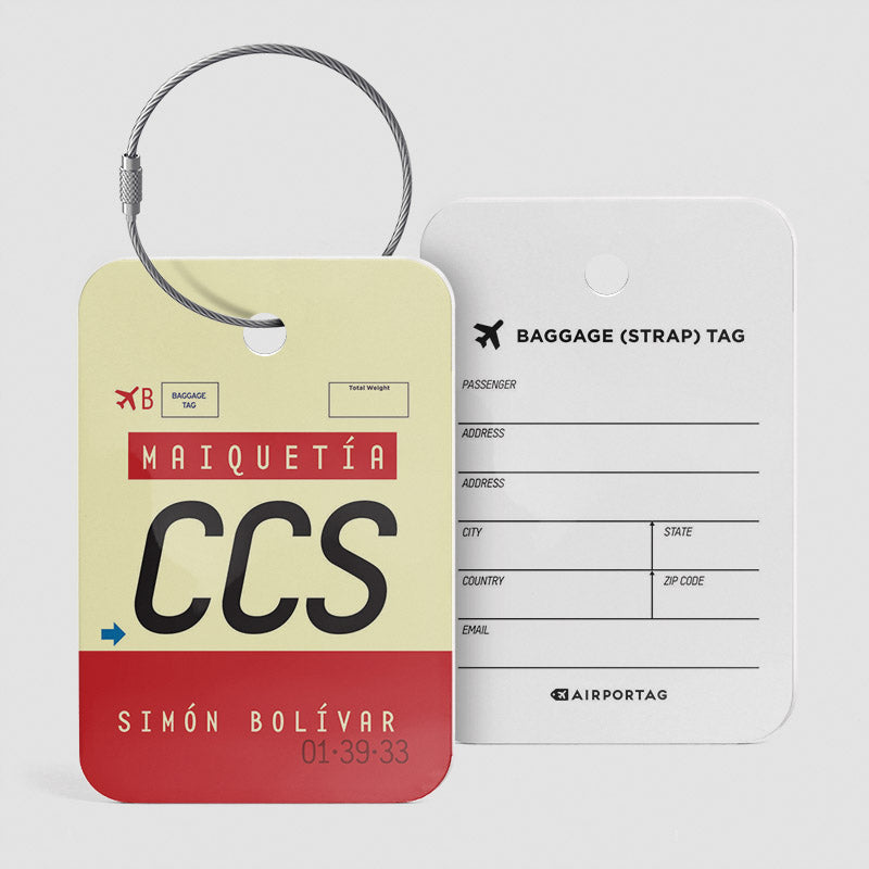 CCS - Étiquette de bagage