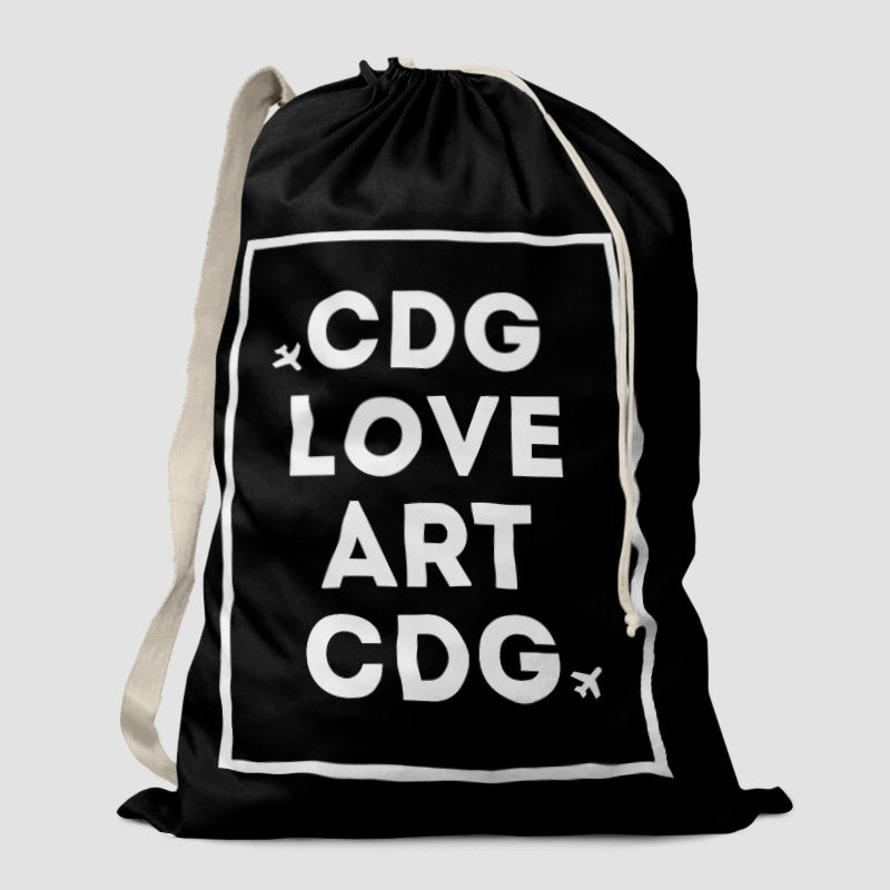 CDG - Love / Art - Laundry Bag - Airportag
