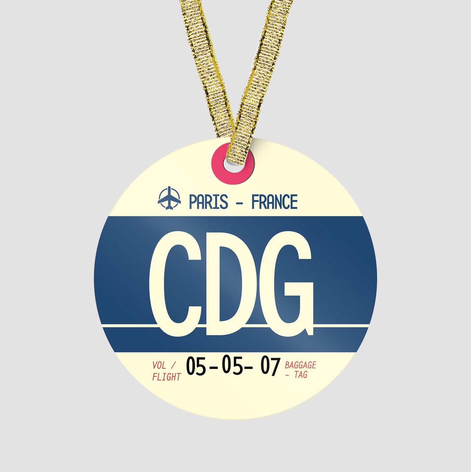 CDG - Ornament - Airportag