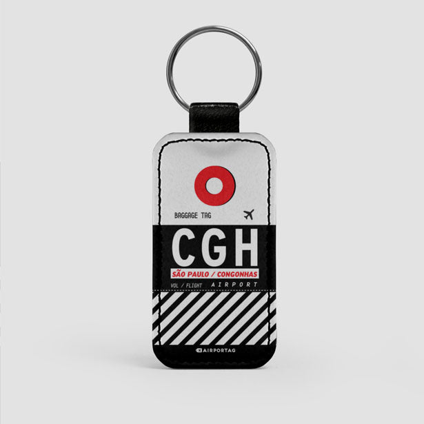 CGH - Leather Keychain - Airportag