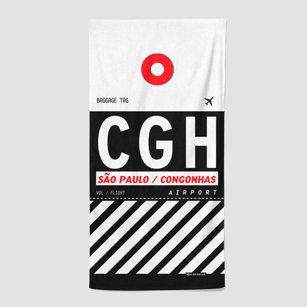 CGH - Beach Towel - Airportag