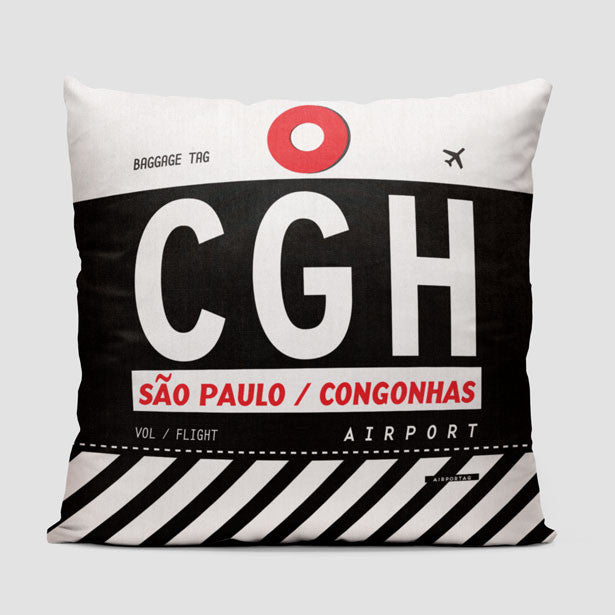 CGH - Throw Pillow - Airportag