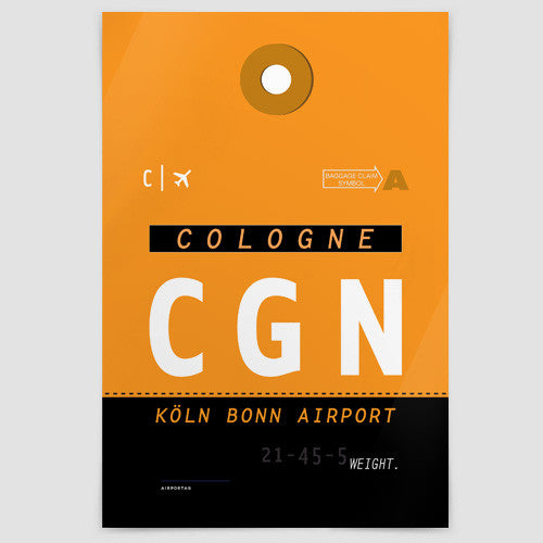 CGN - Poster - Airportag
