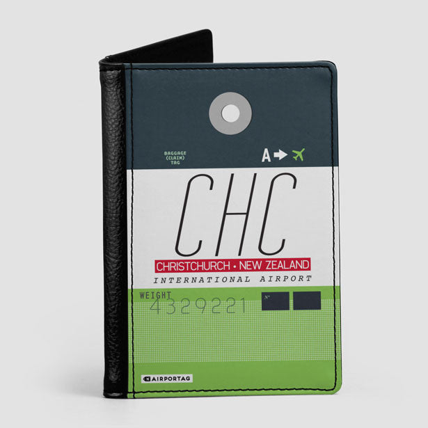 CHC - Passport Cover - Airportag