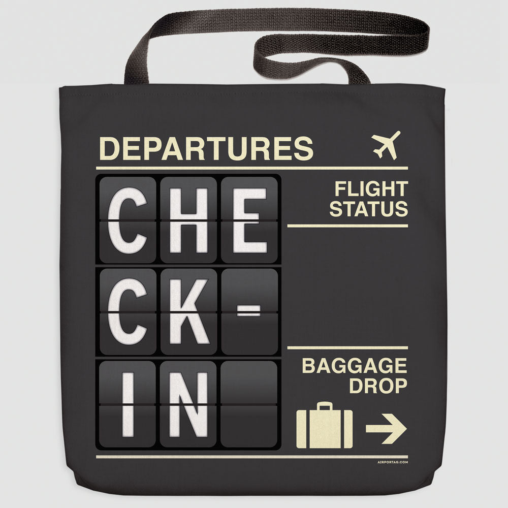 Check-in - Tote Bag - Airportag