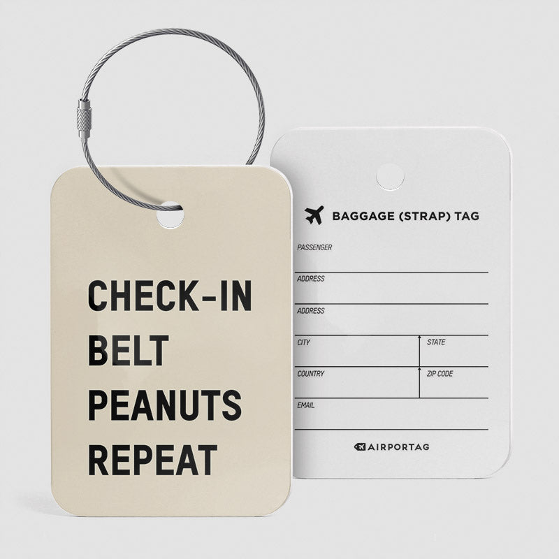 Checkin Belt - Luggage Tag