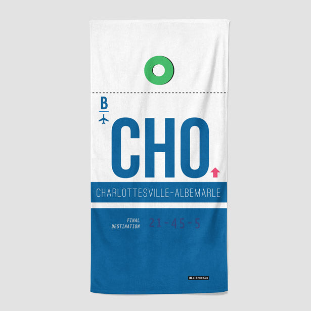 CHO - Beach Towel - Airportag