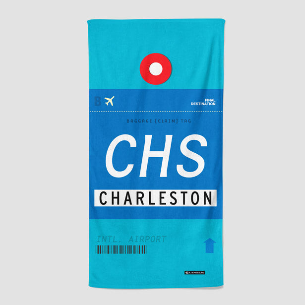 CHS - Beach Towel - Airportag