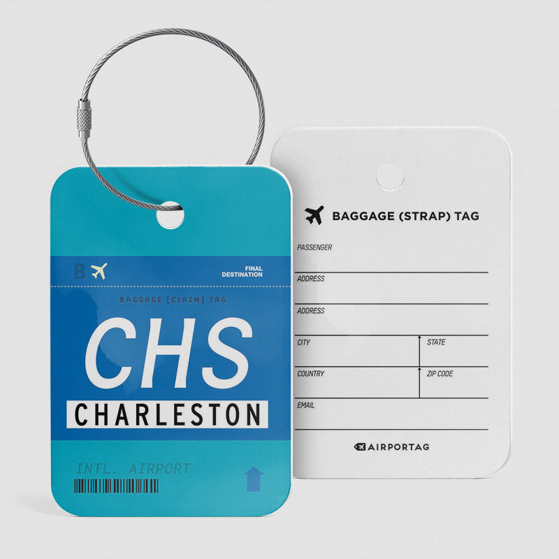 CHS - Étiquette de bagage