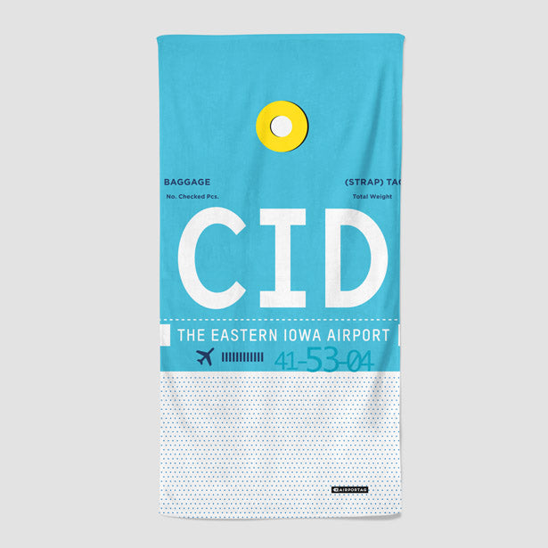 CID - Beach Towel - Airportag