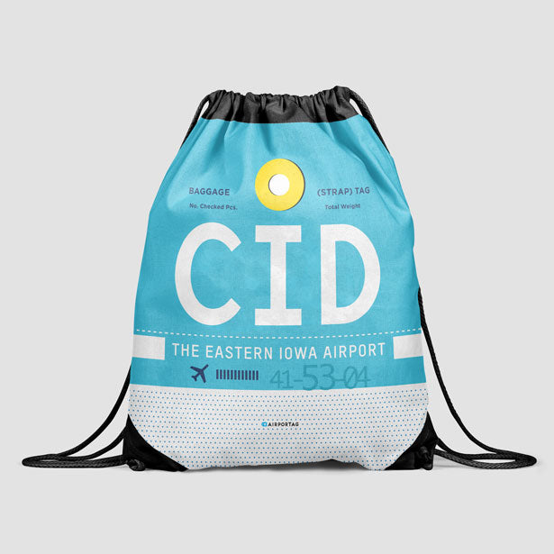 CID - Drawstring Bag - Airportag