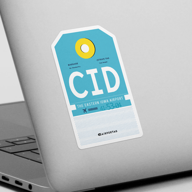 CID - Sticker - Airportag