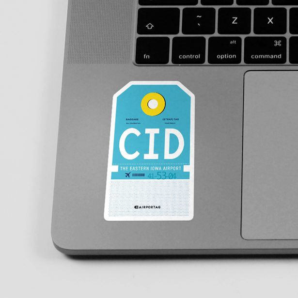 CID - Sticker - Airportag